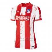 Camiseta Atletico Madrid Primera Mujer 2021-2022