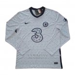 Camiseta Chelsea Segunda Manga Larga 2020-2021