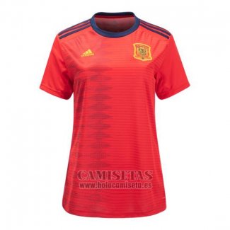 Camiseta Espana Primera Mujer 2019