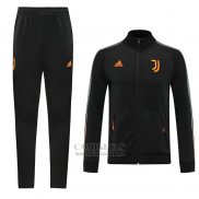 Chandal de Chaqueta del Juventus 2020-2021 Negro y Naranja