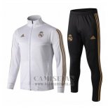 Chandal del Real Madrid 2019-2020 Blanco y Oro