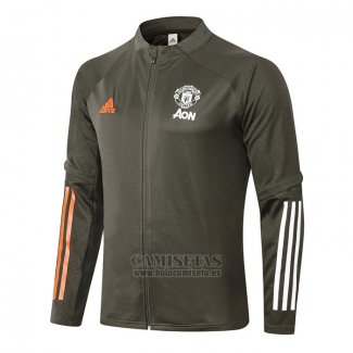 Chaqueta del Manchester United 2020-2021 Verde