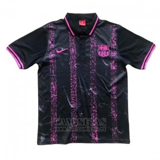 Polo Barcelona 2020 Negro y Rosa