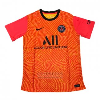 Tailandia Camiseta Paris Saint-Germain Portero 2020-2021 Naranja