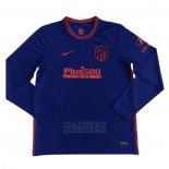 Camiseta Atletico Madrid Segunda Manga Larga 2020-2021