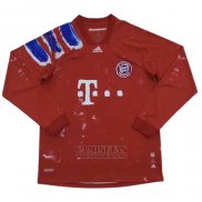 Camiseta Bayern Munich Human Race Manga Larga 2020-2021