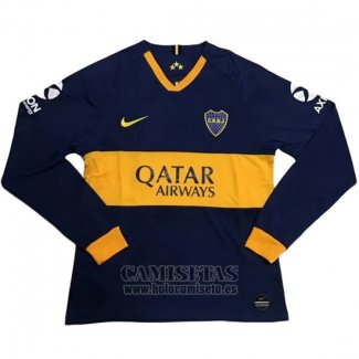 Camiseta Boca Juniors Primera Manga Larga 2019-2020