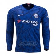 Camiseta Chelsea Primera Manga Larga 2019-2020