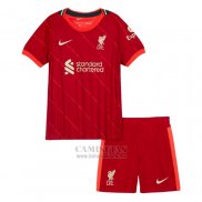 Camiseta Liverpool Primera Nino 2021-2022