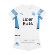 Camiseta Olympique Marsella Primera Nino 2021-2022