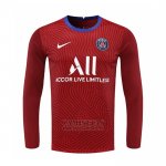 Camiseta Paris Saint-Germain Portero Manga Larga 2020-2021 Rojo