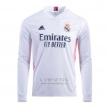 Camiseta Real Madrid Primera Manga Larga 2020-2021