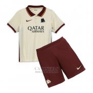 Camiseta Roma Segunda Nino 2020-2021