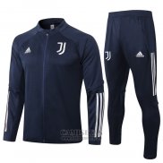 Chandal de Chaqueta del Juventus 2020-2021 Azul