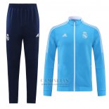 Chandal de Chaqueta del Real Madrid Nino 2021-2022 Azul