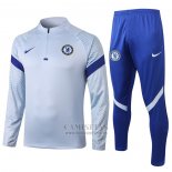 Chandal de Sudadera del Chelsea 2020-21 Azul