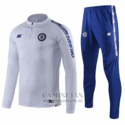 Chandal del Chelsea Nino 2019-2020 Blanco