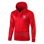 Chaqueta con Capucha del Bayern Munich 2019-2020 Rojo