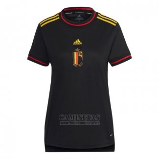 Camiseta Belgica Primera Mujer Euro 2022