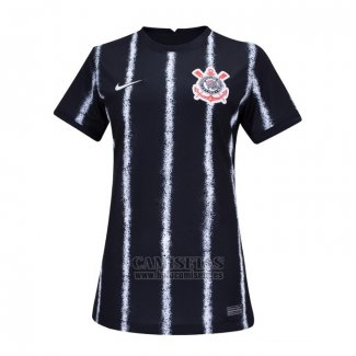 Camiseta Corinthians Segunda Mujer 2021-2022
