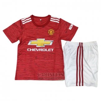 Camiseta Manchester United Primera Nino 2020-2021