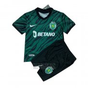 Camiseta Sporting Tercera Nino 2021-2022