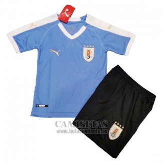 Camiseta Uruguay Primera Nino 2019