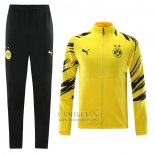 Chandal de Chaqueta del Borussia Dortmund 2020-2021 Amarillo