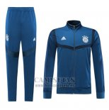 Chandal del Bayern Munich 2019-2020 Azul y Negro