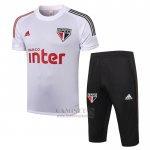 Chandal del Sao Paulo Manga Corta 2020-2021 Blanco  Chandal del Sao Paulo Manga Corta 2020-2021 Blanco