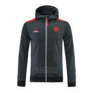 Chaqueta con Capucha del Bayern Munich 2021-2022 Gris