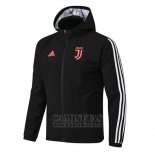 Chaqueta con Capucha del Juventus 2019-2020 Negro