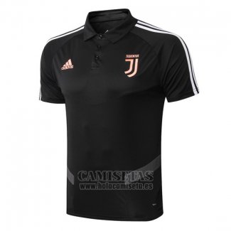 Polo Juventus 2019-2020 Negro y Gris