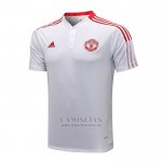 Polo Manchester United 202021-2022 Blanco