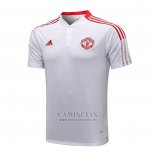 Polo Manchester United 202021-2022 Blanco