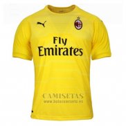 Tailandia Camiseta AC Milan Portero 2018-2019 Amarillo