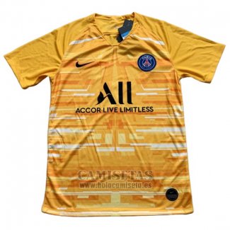 Tailandia Camiseta Paris Saint-Germain Portero 2019-2020 Amarillo
