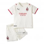 Camiseta AC Milan Segunda Nino 2021-2022