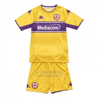 Camiseta Fiorentina Tercera Nino 2021-2022