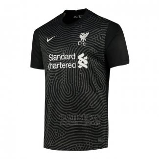 Camiseta Liverpool Portero 2020-2021 Negro