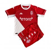 Camiseta Monaco Primera Nino 2021-2022