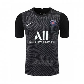 Camiseta Paris Saint-Germain Portero 2020-2021 Negro