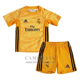 Camiseta Real Madrid Portero Primera Nino 2019-2020