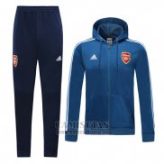 Chandal con Capucha del Arsenal 2019-2020 Azul