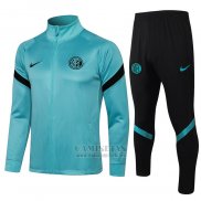 Chandal de Chaqueta del Inter Milan 202021-2022 Verde