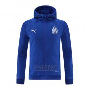 Chaqueta con Capucha del Olympique Marsella 2021-2022 Azul