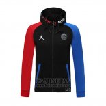 Chaqueta con Capucha del Paris Saint-Germain 2020-2021 Azul y Rojo