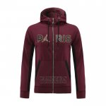 Chaqueta con Capucha del Paris Saint-Germain 2020-2021 Rojo