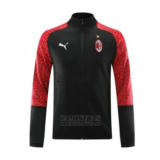 Chaqueta del AC Milan 2020-2021 Negro y Rojo