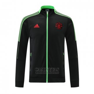 Chaqueta del Manchester United 202021-2022 Negro